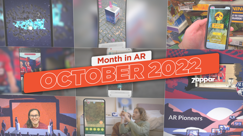 Find out more about October's best AR examples, including amazing web AR experiences and information about our upcoming AR Pioneers summit