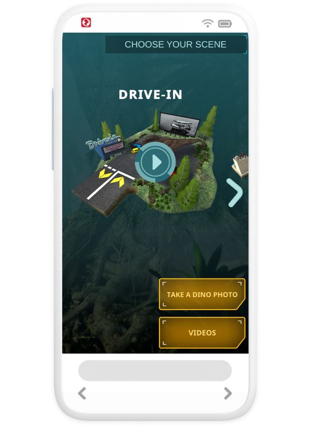 Jurassic world phone mockup