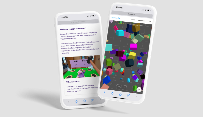 Zapbox Browser app