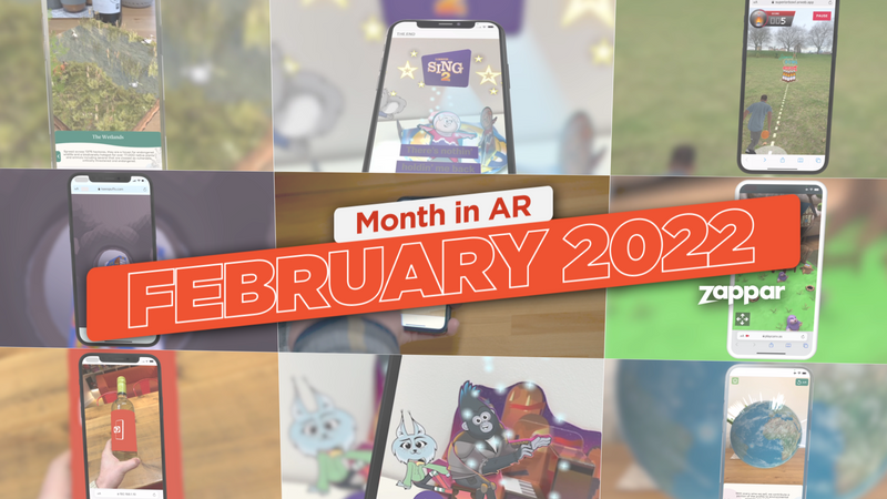Here at Zappar we have had an action-packed month, with the exciting release of World Tracking for WebAR and some amazing work produced by our ZapWorks partners and our creative studio team.
