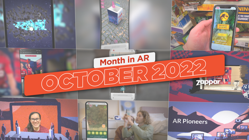 Find out more about October's best AR examples, including amazing web AR experiences and information about our upcoming AR Pioneers summit
