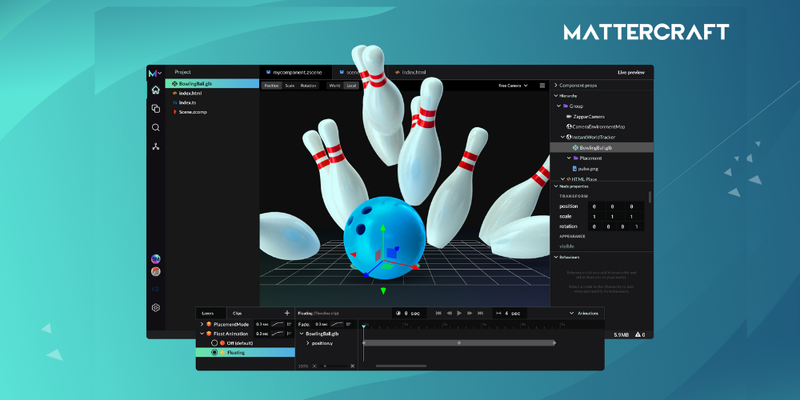Our brand new content development tool, Mattercraft, is now in open beta and available on all Zapworks accounts and plans.