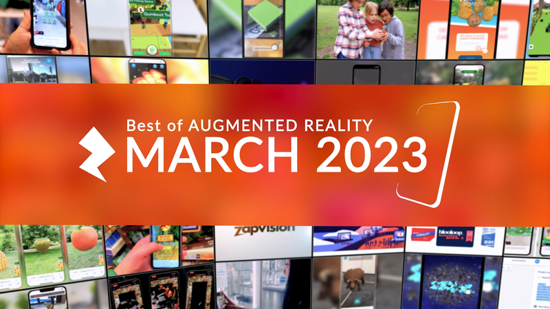 Find out more about March’s best AR examples, with interactive product visualisation and immersive AR experiences for both WebAR and Native Apps.