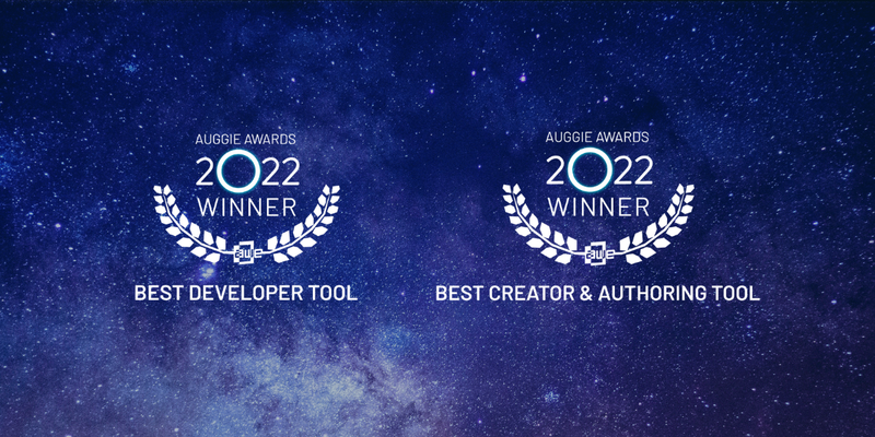 We’re thrilled to announce that Zappar has taken home not one but two Auggie Awards for Best Developer Tool and Best Creator & Authoring Tool, this year at AWE 22..