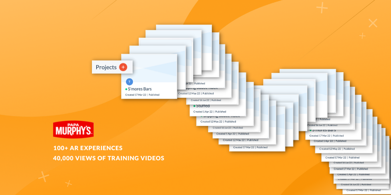 Papa Murphy's increased engagement in L&D resources by implementing AR within their training programme. Employees could get what they needed when they needed it in a highly engaging format.
