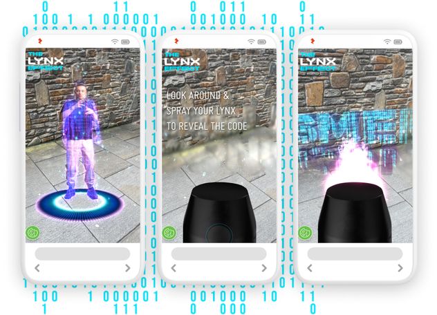 series of AR portals