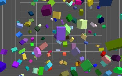 ThreeJS XR cubes