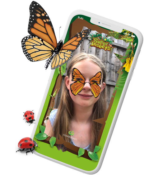 Super Insects Face Popout